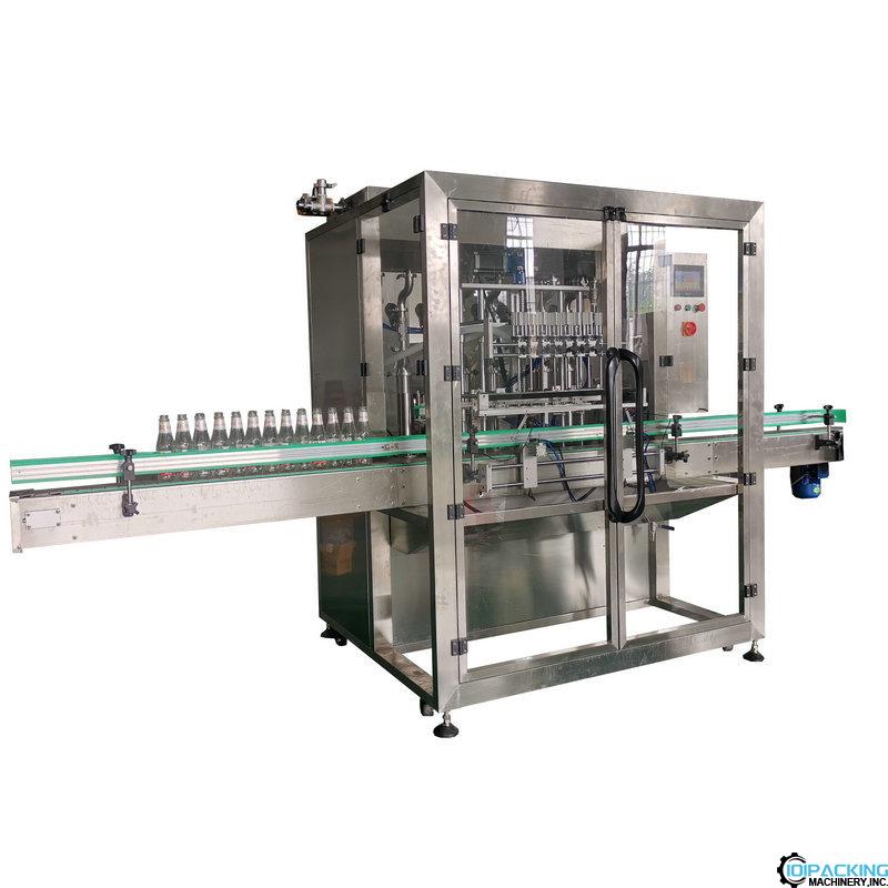 Automatic 6 heads bottle jar foild film heat sealing machine