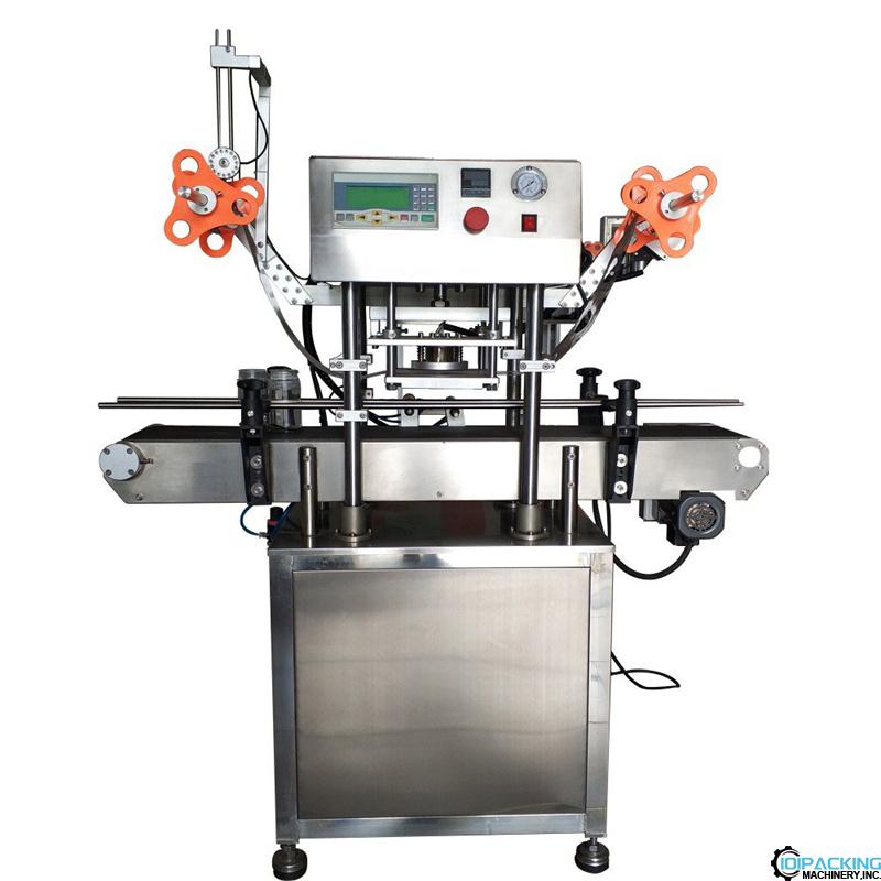 Automatic single head bottle foil film heat sealing machine