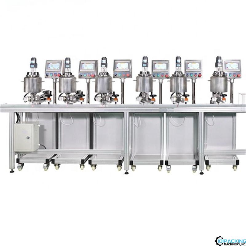 Automatic several color concealer plate filling machine