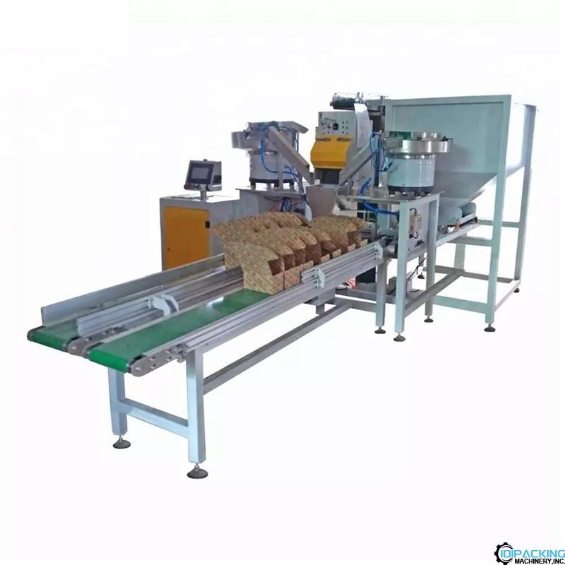 Automatic carton box hardware weighing filling machine