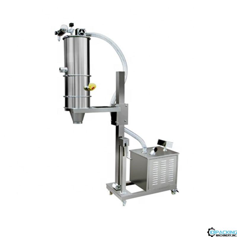 Powder material lifting vacuum feeding machine