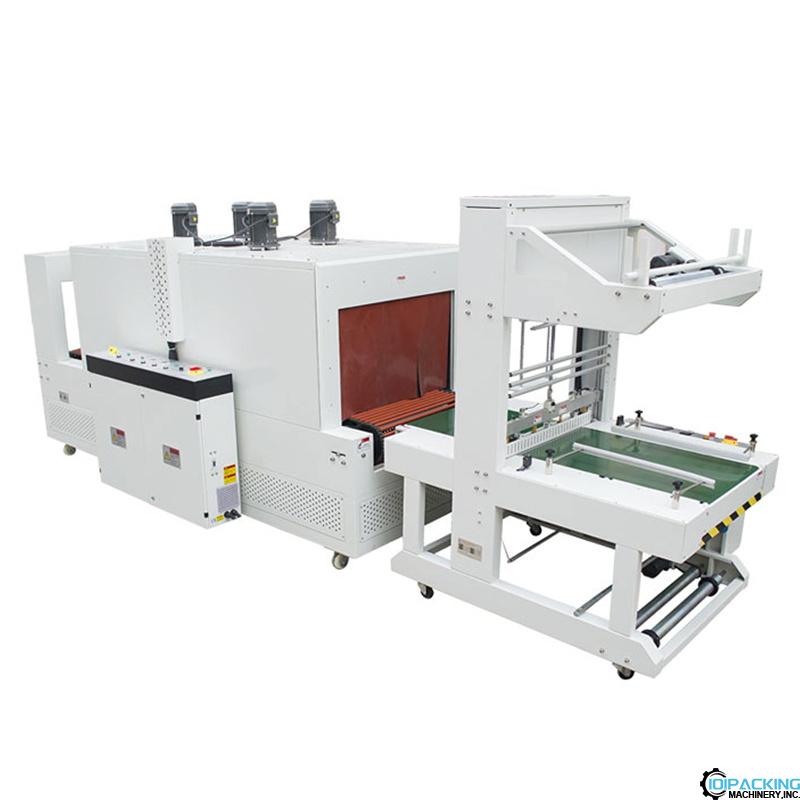 Automatic big size box sleeve shrinking sealing packing machine