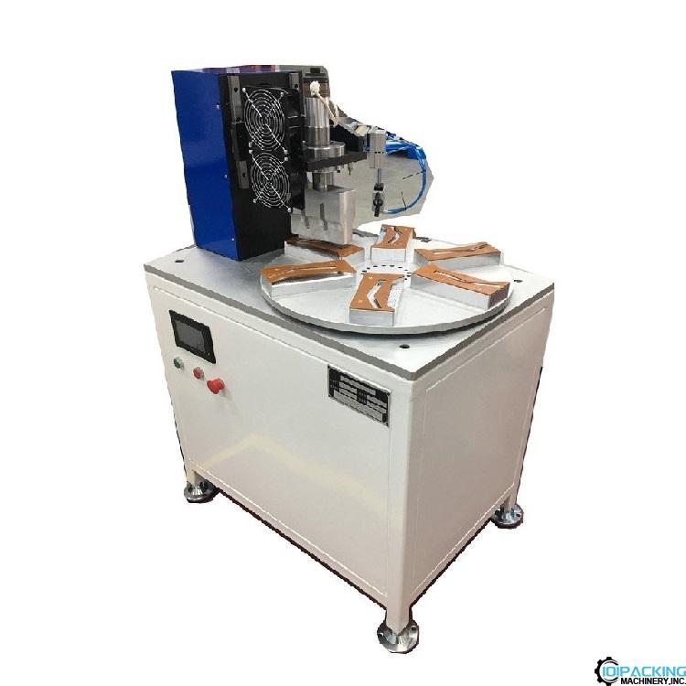 Semi automatic rotary type KN95 N95 mask edge welding machine