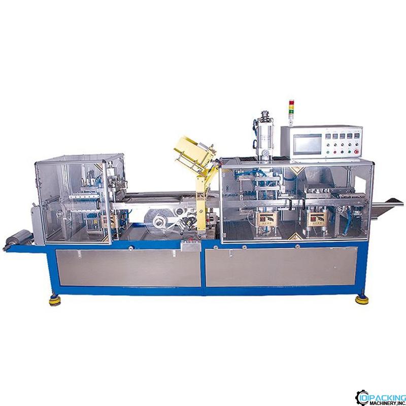 Automatic toothbrush product blister packing machine