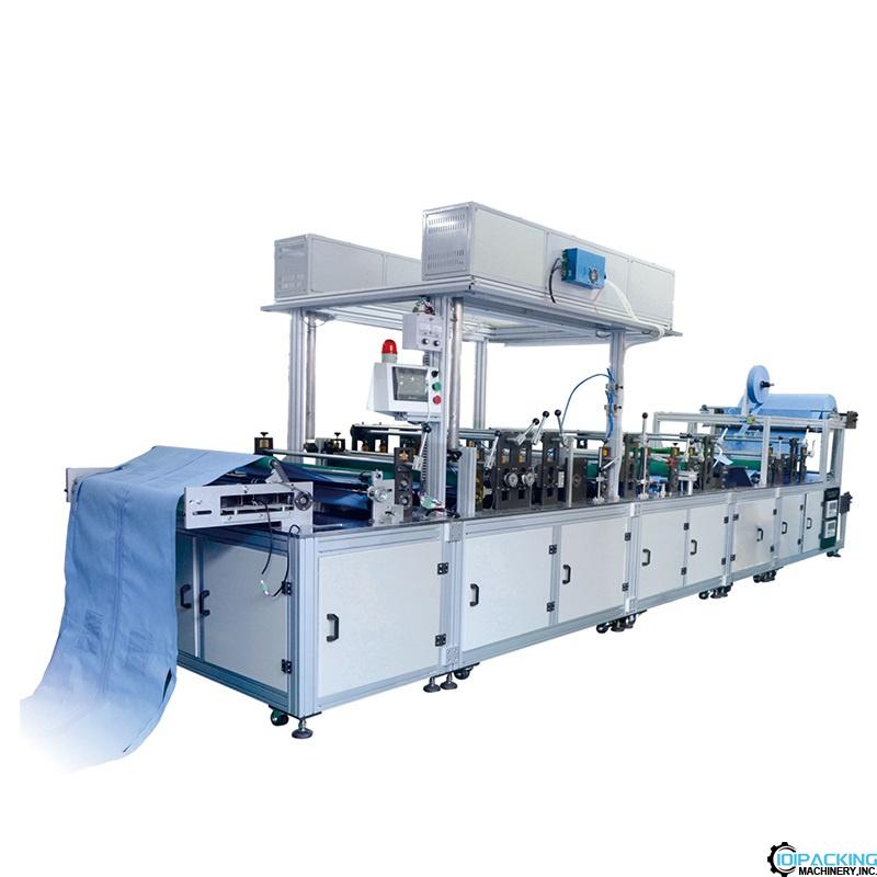 Automatic non woven medical gown vest production machine