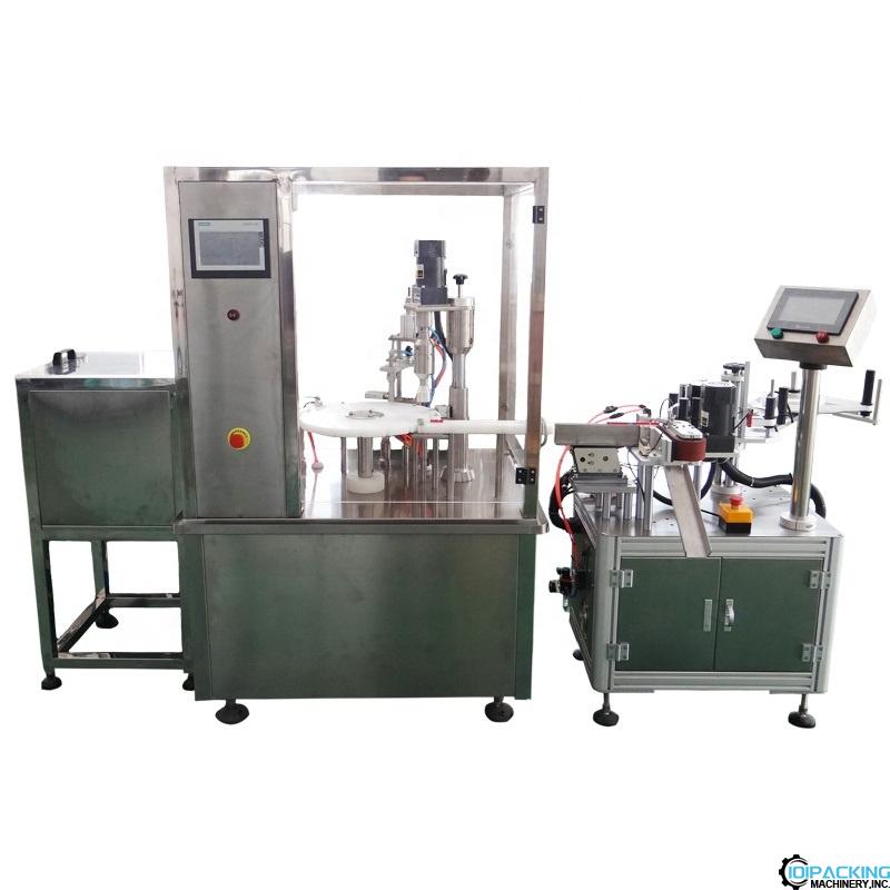 Automatic medical covid test tube filling capping line