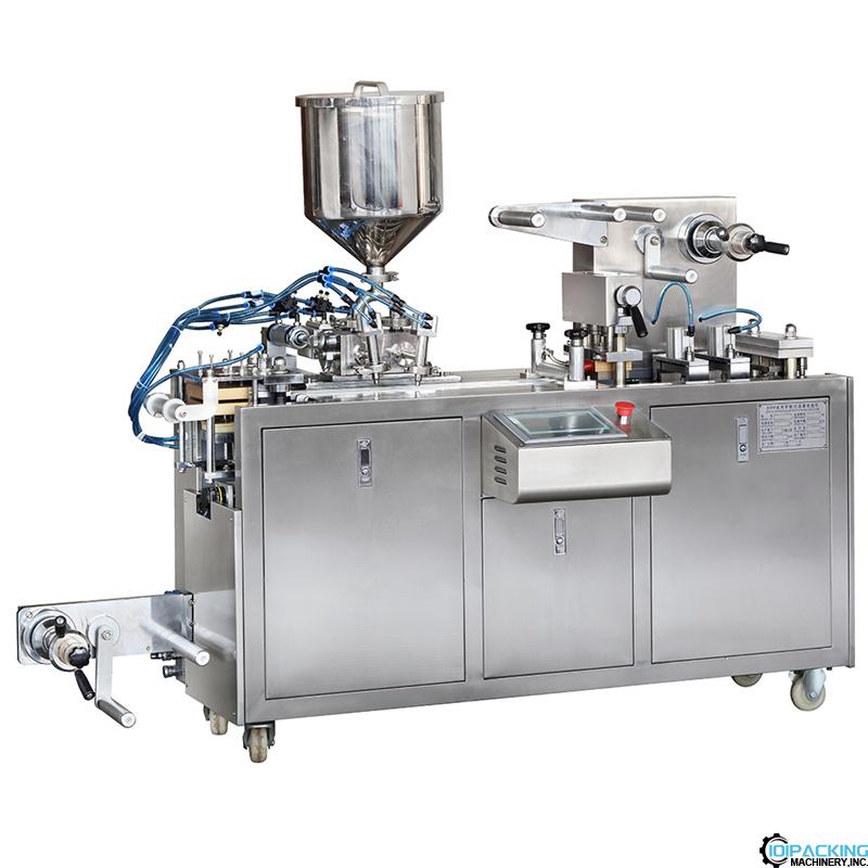 Automatic aluminum PVC pod capsule blister packing machine