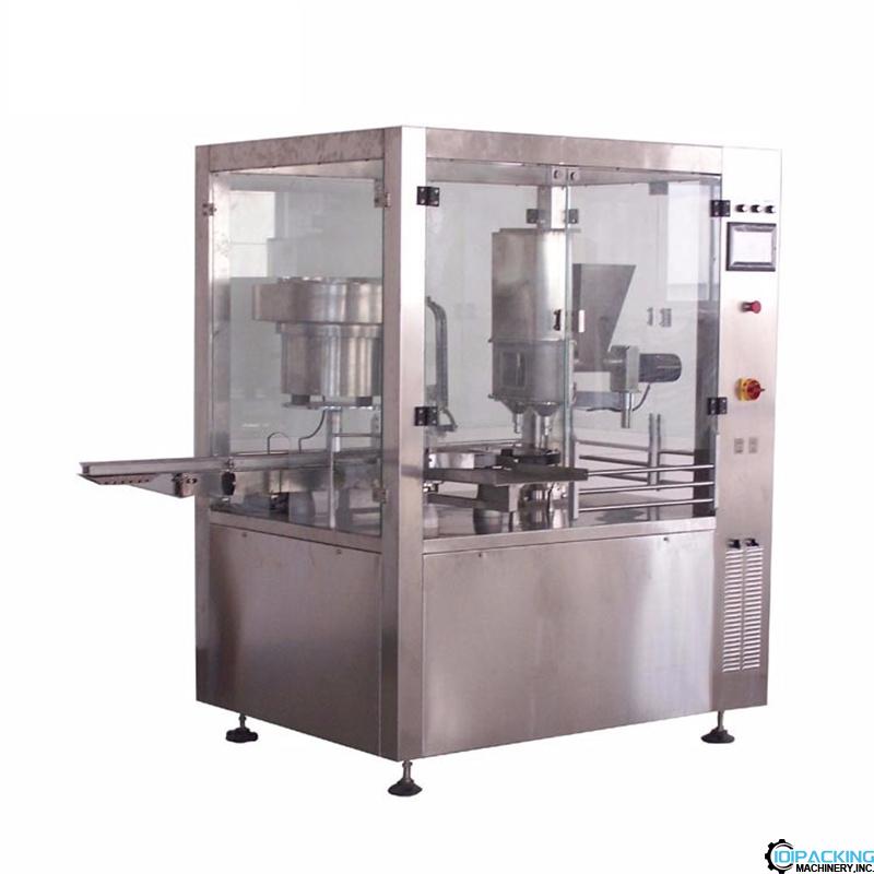 Automatic powder vial bottle monoblock filling sealing machine