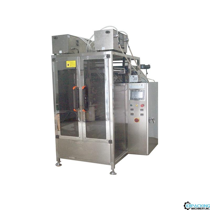 Automatic 10 lanes liquid oil sachet bag packaging machine 4 side sealed