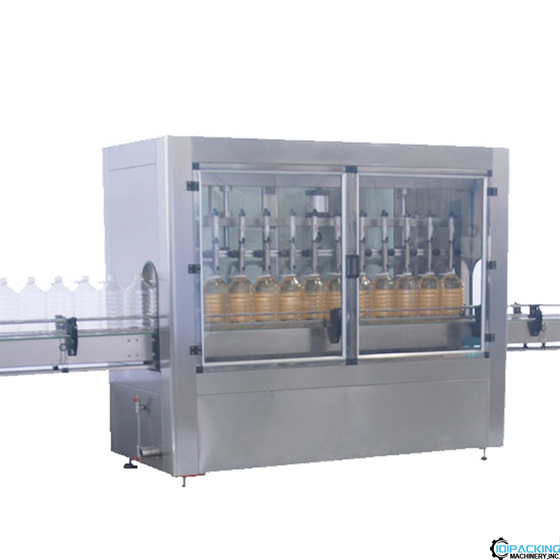 Automatic food edible oil 12 heads bottle filling machine