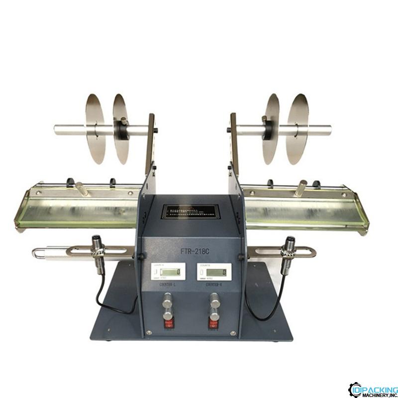 Automatic double heads label peeling dispensing machine