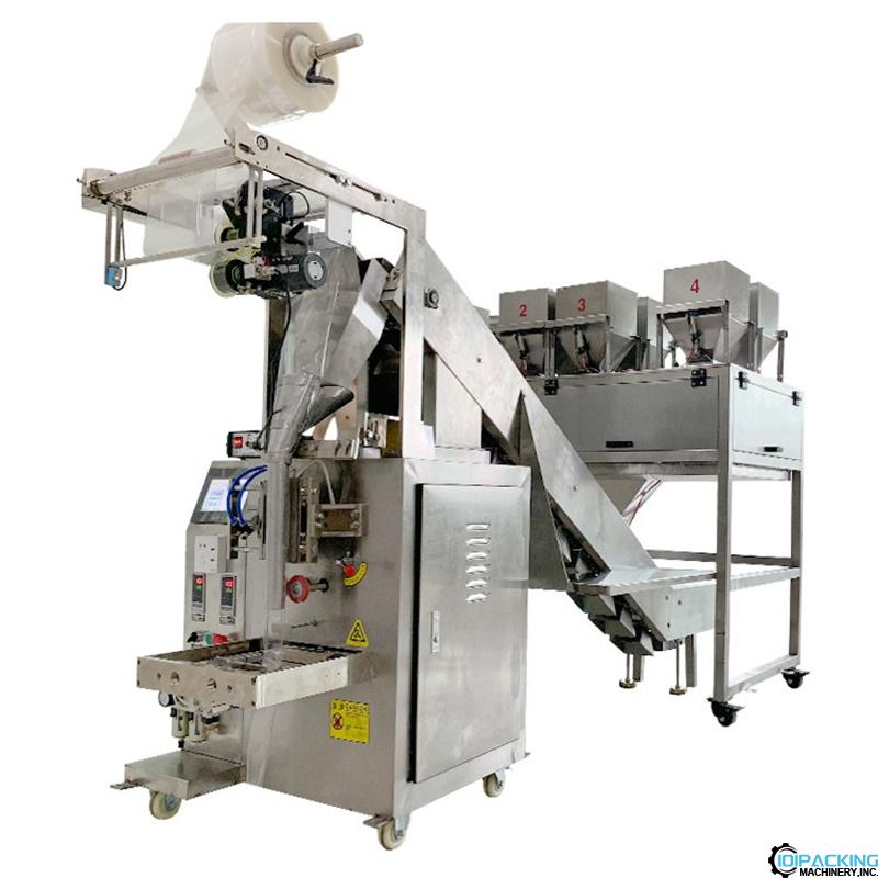 Automatic 8 weighing racking filling system bag packing machine