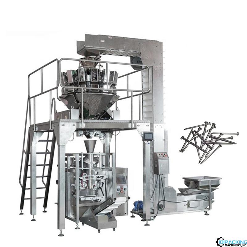 Automatic hardware parts weighing big bag packaging machine