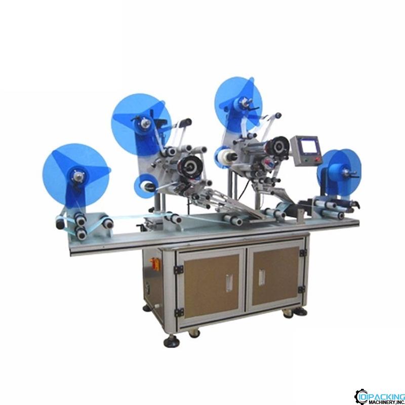 Automatic roll to roll RFID label sticker applicator labeling machine