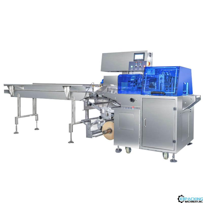 Automatic food leafy vegetables fruit product flow bag packing machine