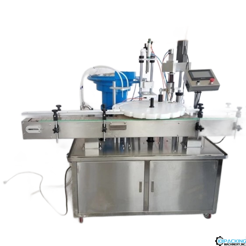 Automatic bottle pippet drop cap rotary monoblock filling capping machine