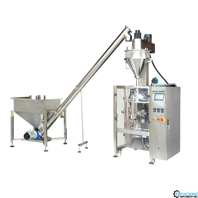 Automatic screw auger filling bag pouch packaging machine