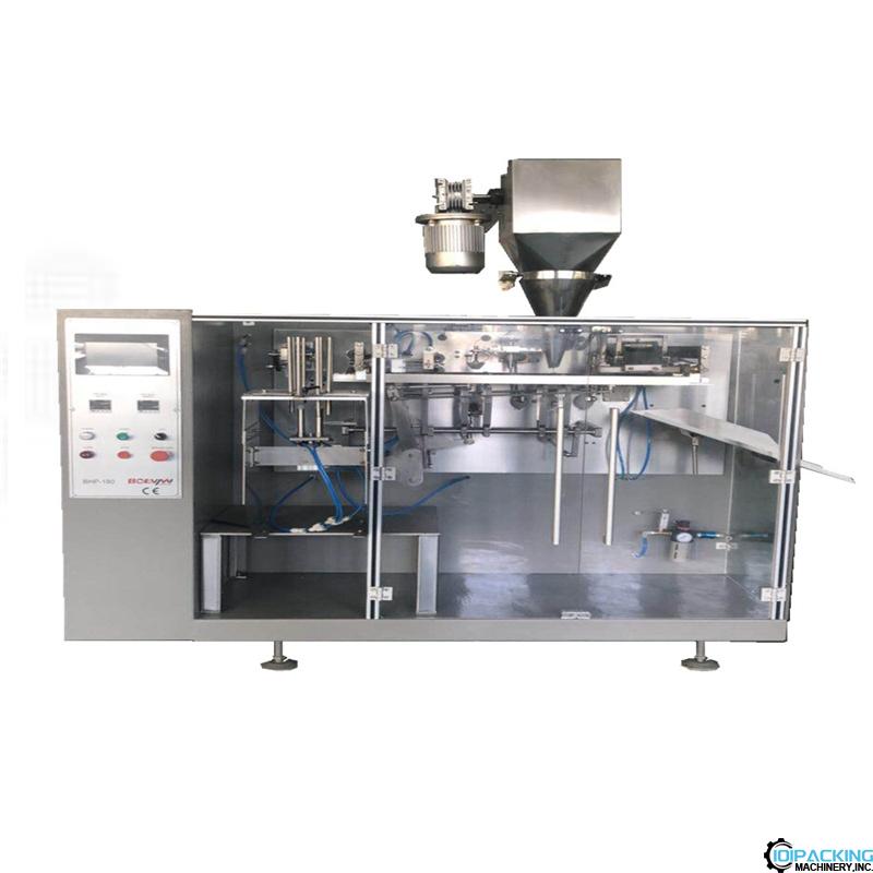 Automatic horizontal type powder given bag pouch packaging machine