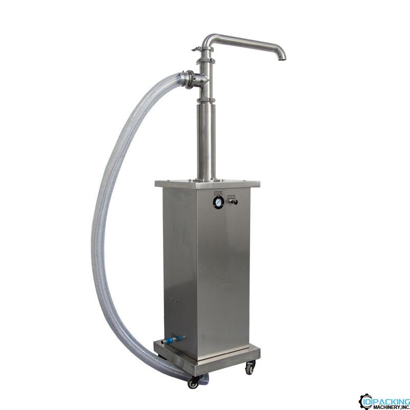 Automatic liquid cream feeding refill pump machine