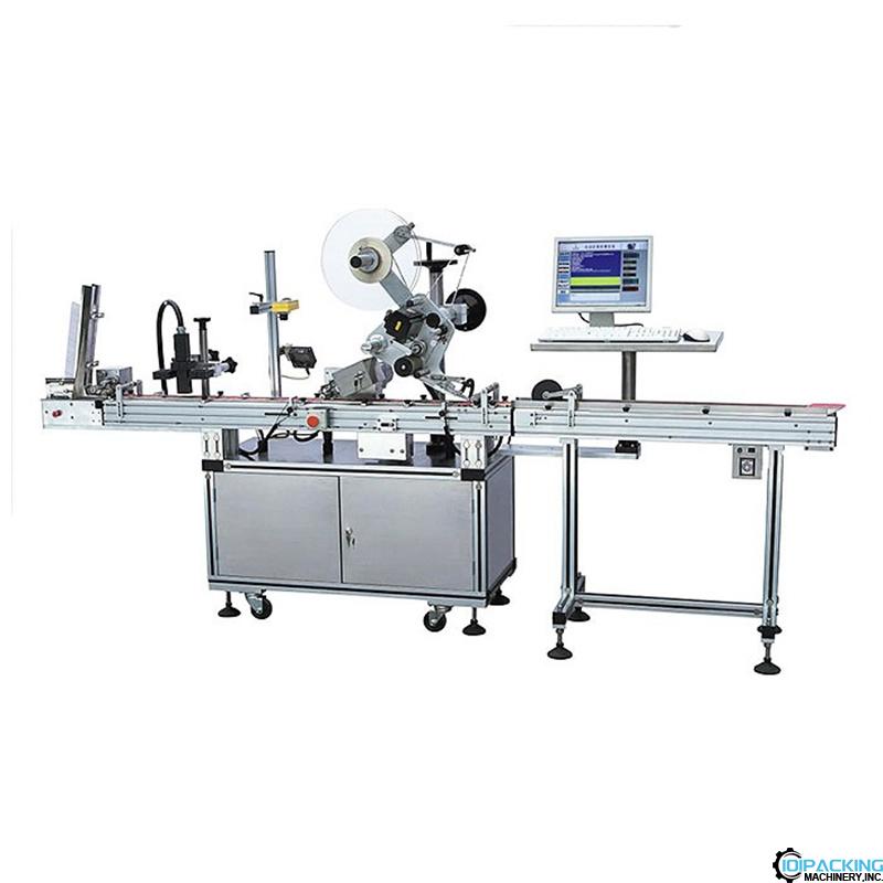 Automatic RFID card feeding ink jet printing labeling machine