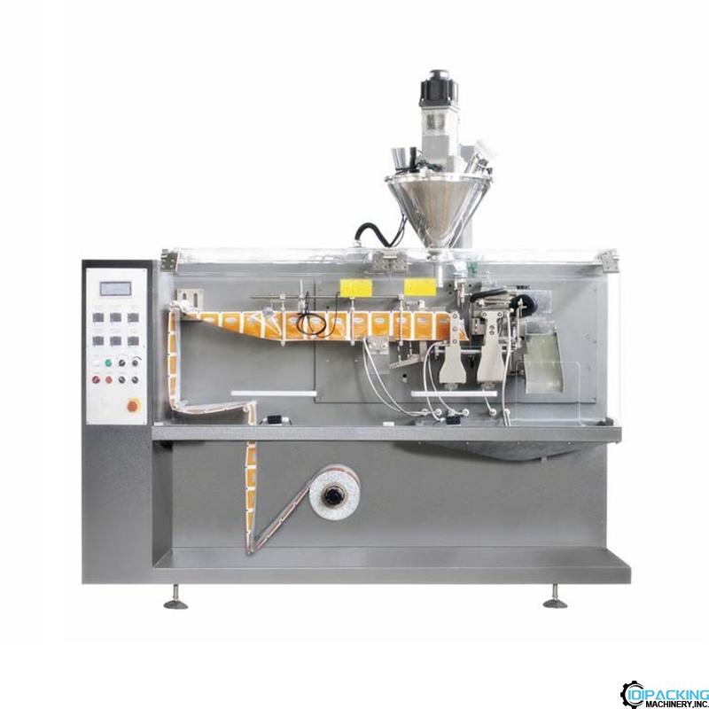 Automatic horizontal bag form fill seal powder packaging machine