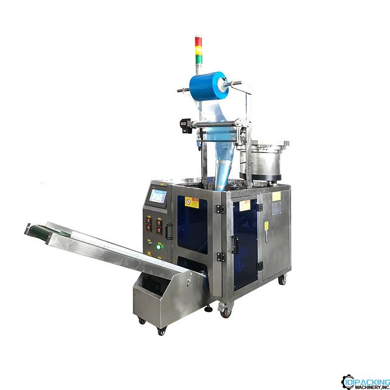 Automatic one counting bowl hardware screw bag packaging machine