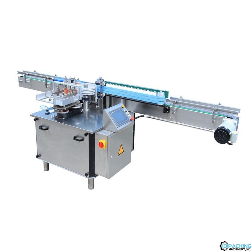 Automatic bottle cold wet glue paper label labeling machine