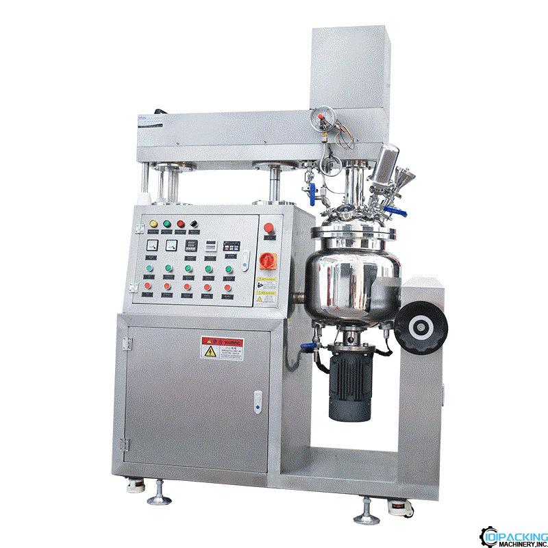 30L food cosmetic homogenizing emulsifying vacuum mixing tank