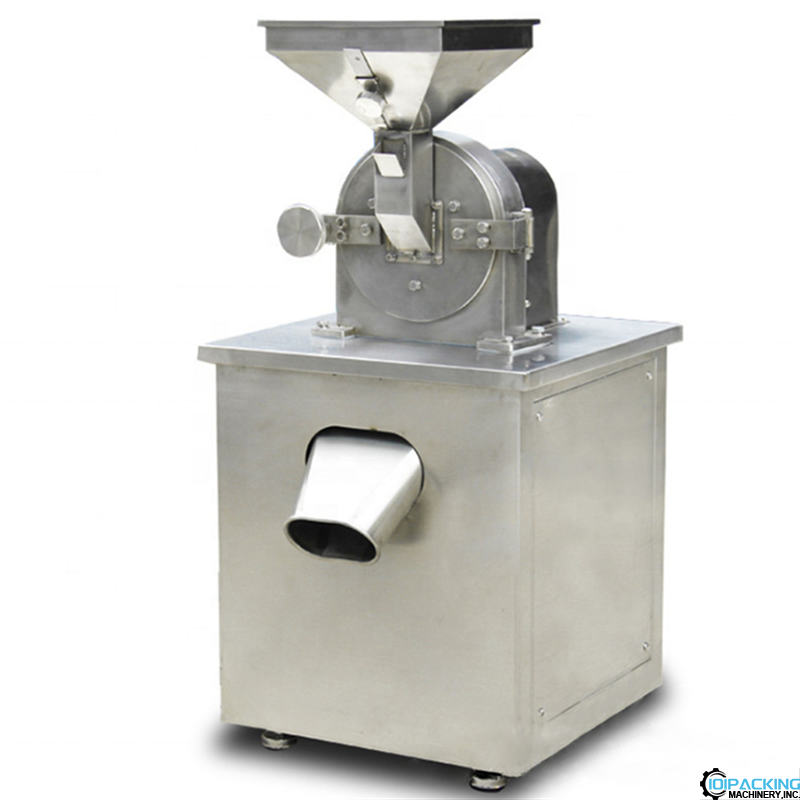 Automatic herb bean food material powder grinding machine