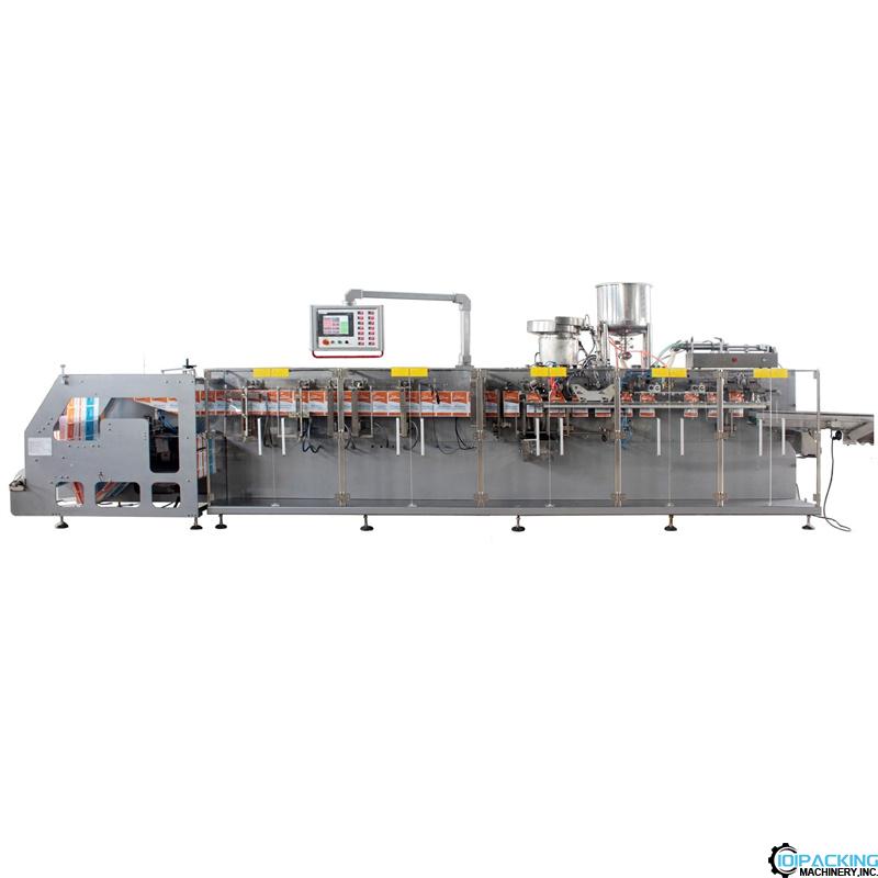 Automatic horizontal HFFS food sauce paste bag packaging machine