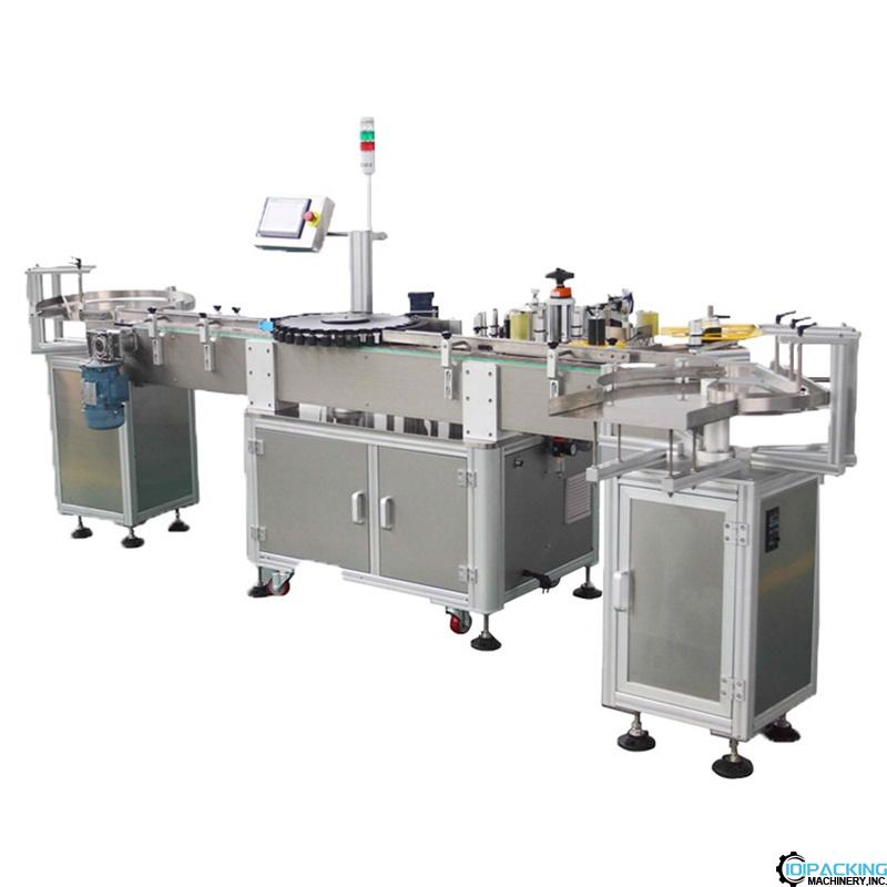 Automatic rotary high speed vaccine ampoule bottle labeling machine