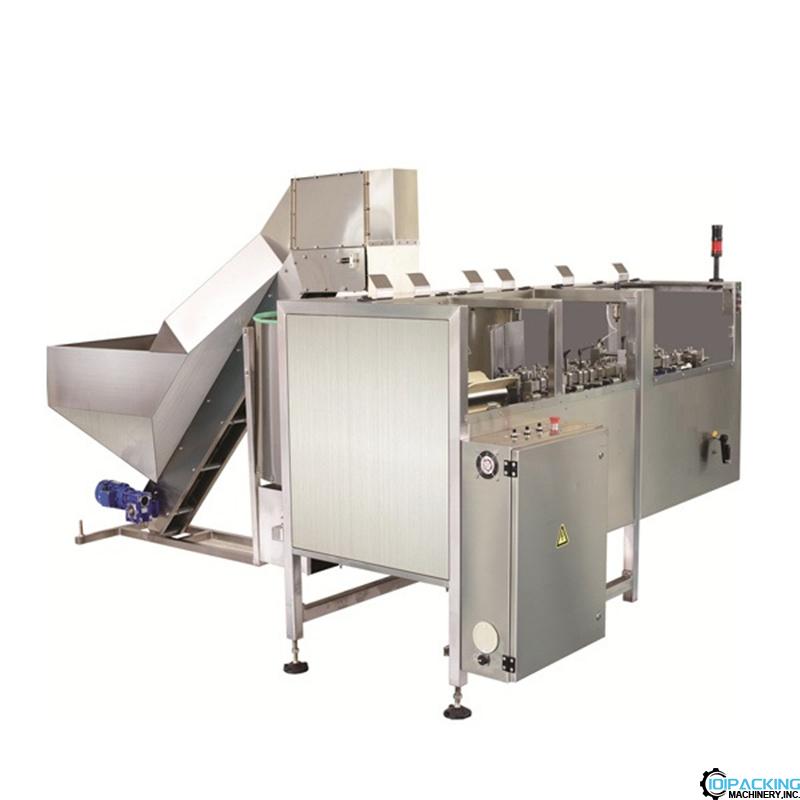 Automatic square bottle unscrambling sorting feeder tank machine