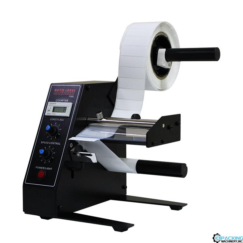 Tabletop automatic label peeling dispensing machine