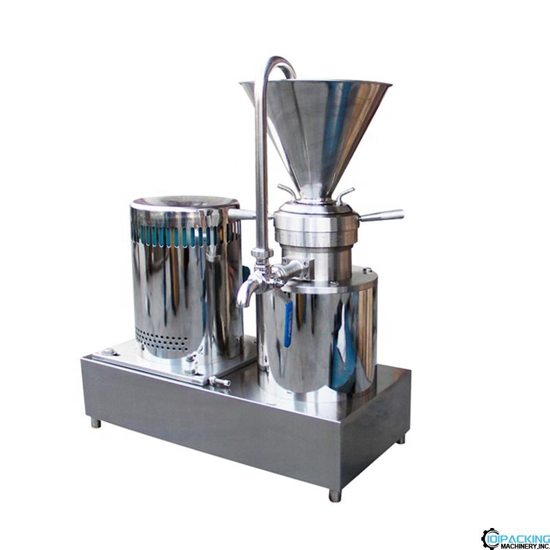 Food grade stainless steel grinding horizontal colloid milling machine 