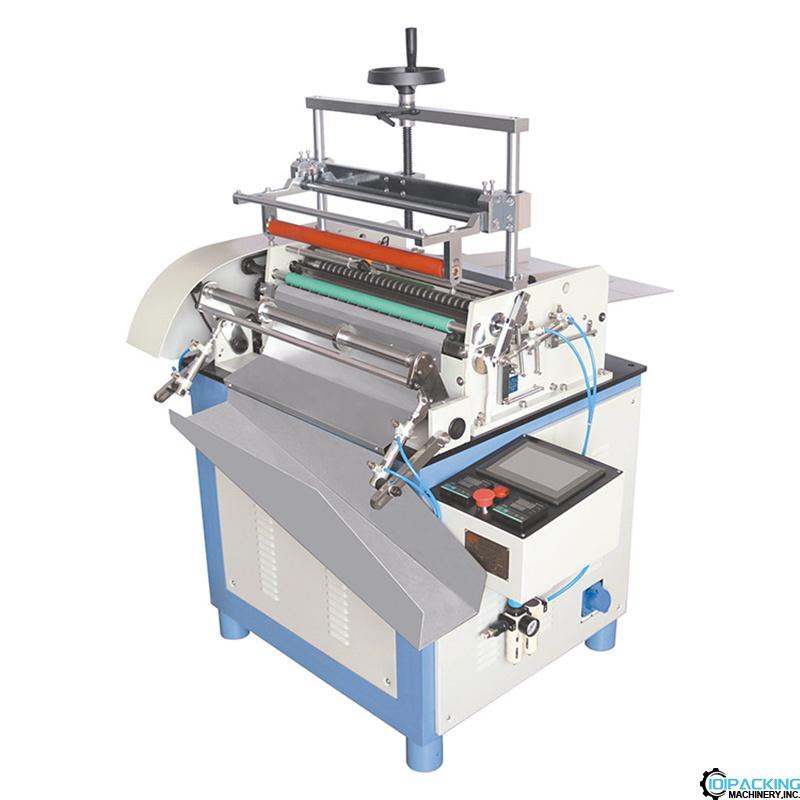 Semi automatic round carton tube bottle hot melt glue labeling machine