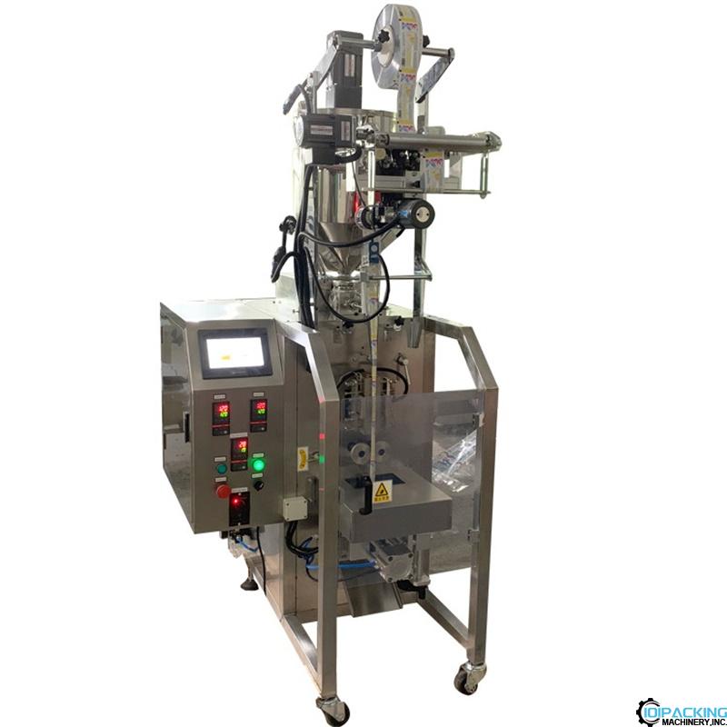 Automatic irregular shape bag liquid vertical packing machine with mixer heater