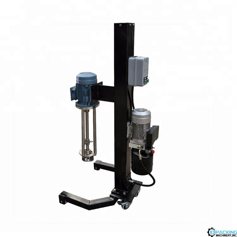 Lab use portable emulsifying mixing head machine