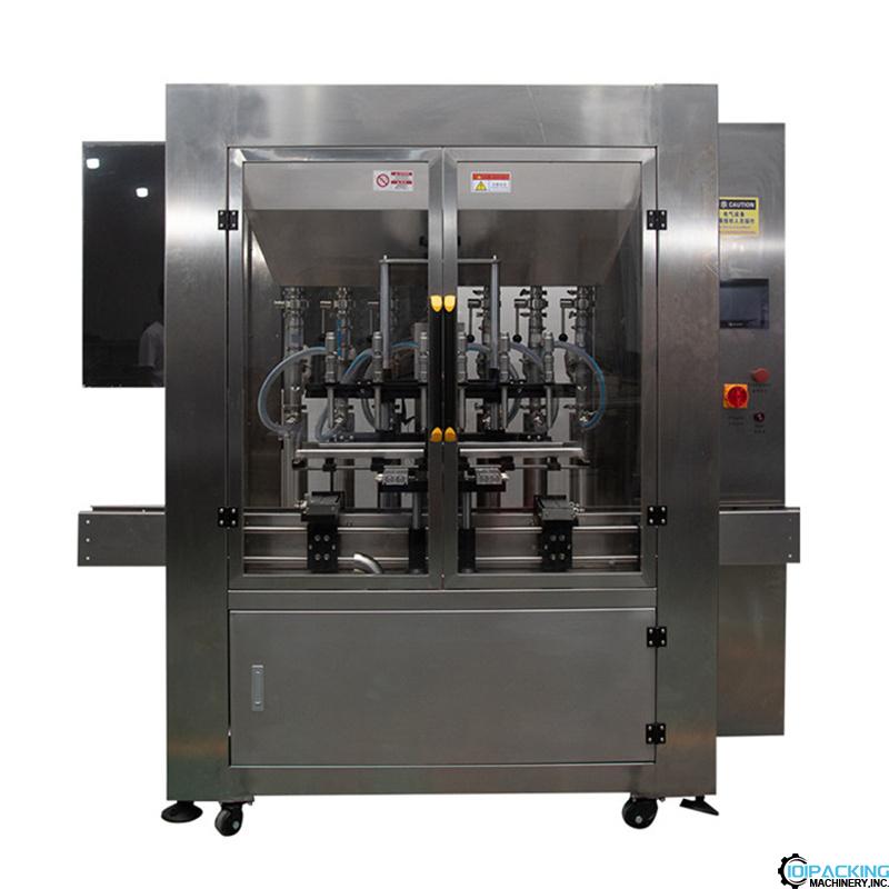 Automatic 6 nozzles bottle liquid filling machine