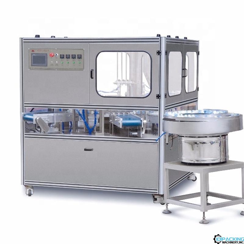 Automatic desiccant tube cap spring cloure lid assembly machine