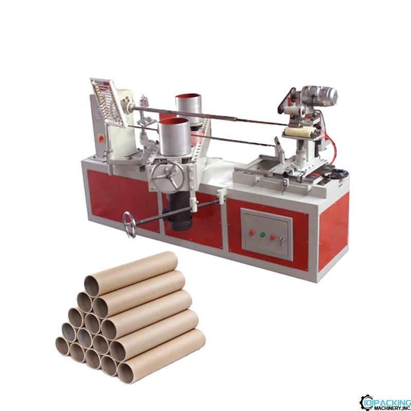 Automatic paper core tube making producing machine