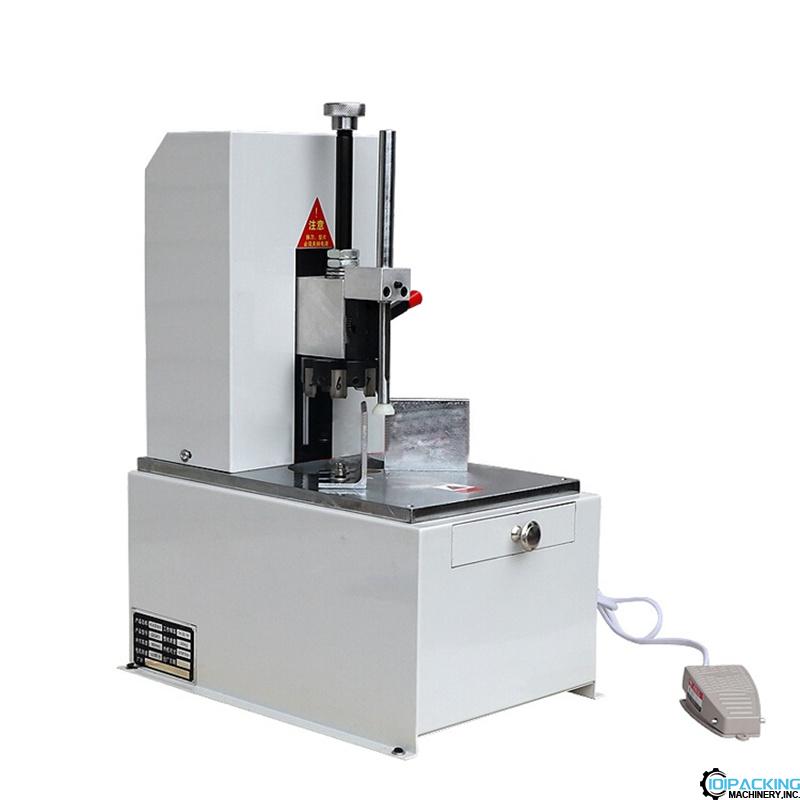 Desktop electric type tag card book corner cutting machine