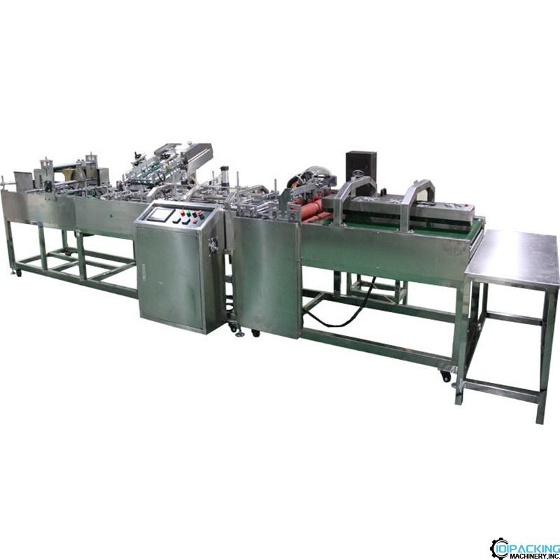 Medical Paper Cover Hot Melt Glue Gluing Machine