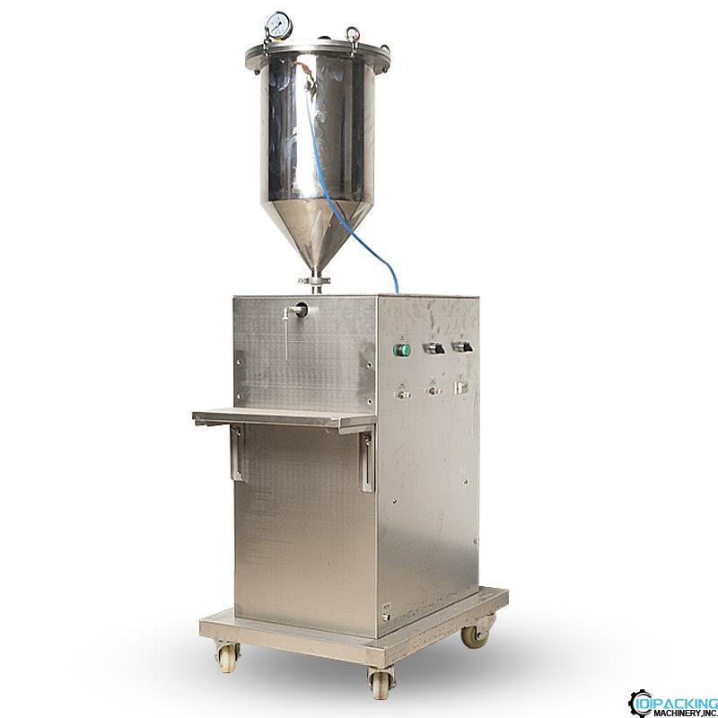 Semi automatic syringe tube gel filling machine