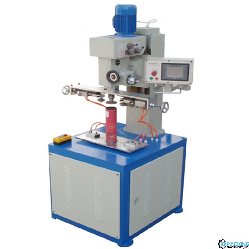 Semi automatic paper tube seaming machine