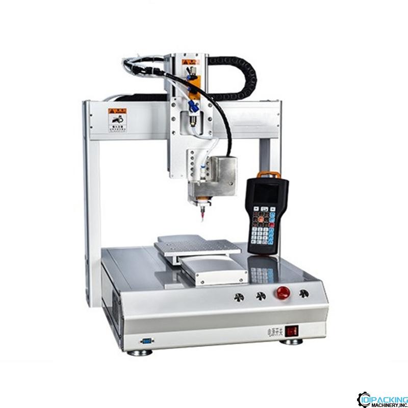 Automatic 4 axis flexible type hot melt glue dispensing machine