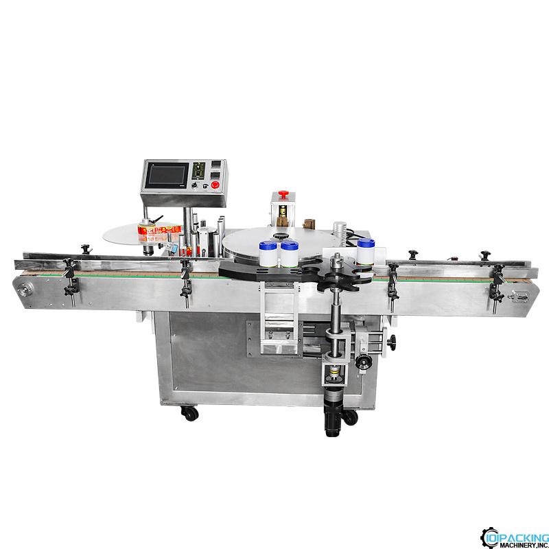 Automatic BOPP label hot melt glue bottle labeling machine