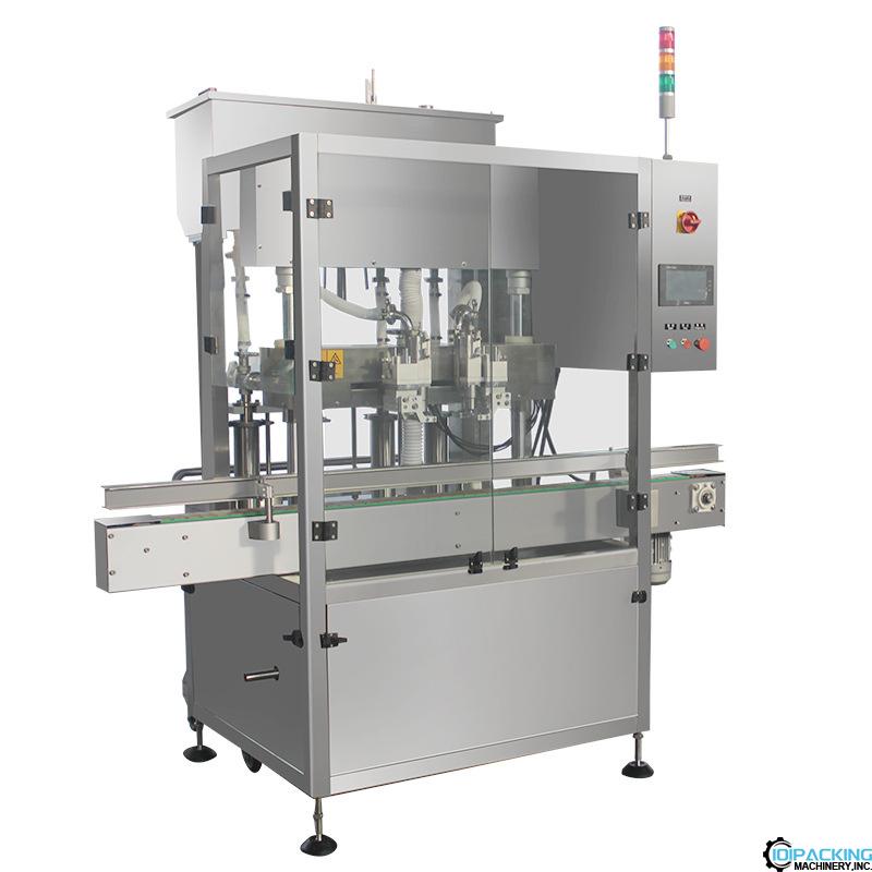 Automatic 2 heads tracking type bottle liquid filling machine