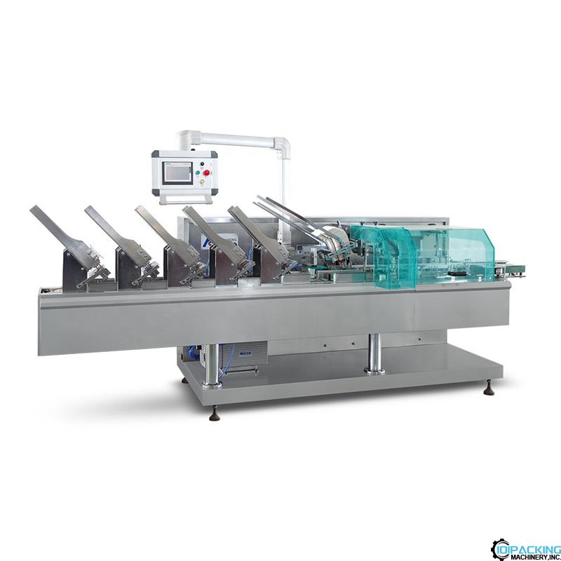 Automatic mask bag counting feeding cartoning machine