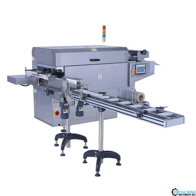 Automatic 3D film carton box folding wrapping packing machine