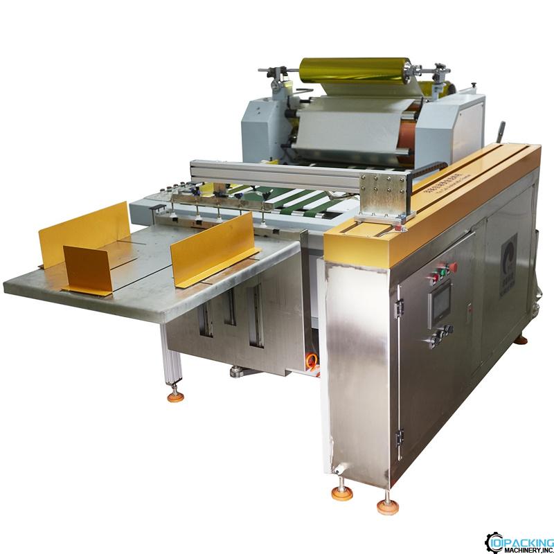 Automatic label film hot foil stamping printing machine